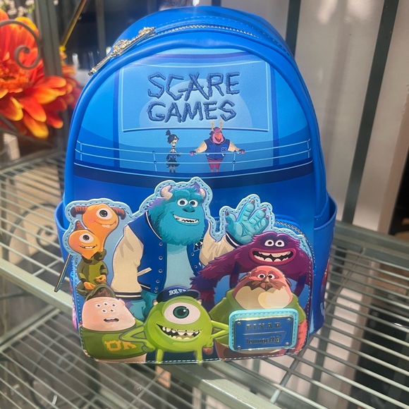 Loungefly Handbags - Disney Loungefly Mini Backpack - Monsters University - Scare Games